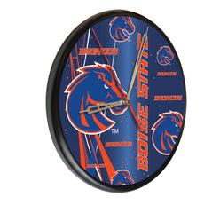 Boise State Broncos Printed Wood Clock