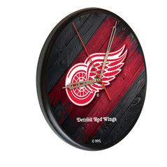 Detroit Red Wings Printed Wood Clock
