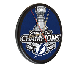 Tampa Bay Lightning 2021 Stanley Cup Printed Wood Clock