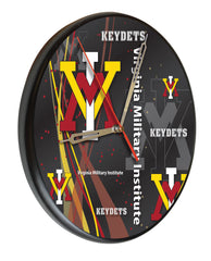 VMI Keydets Printed Wood Clock