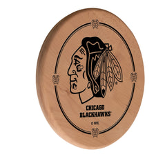 Chicago Blackhawks Engraved Wood Sign