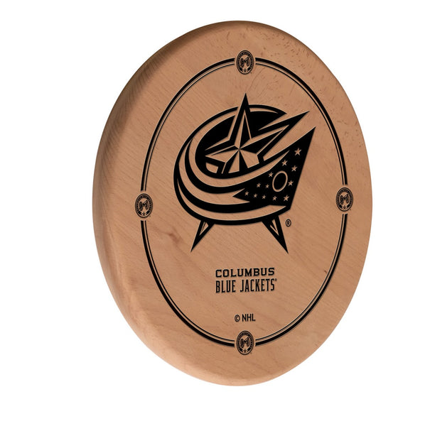 Columbus Blue Jackets Engraved Wood Sign