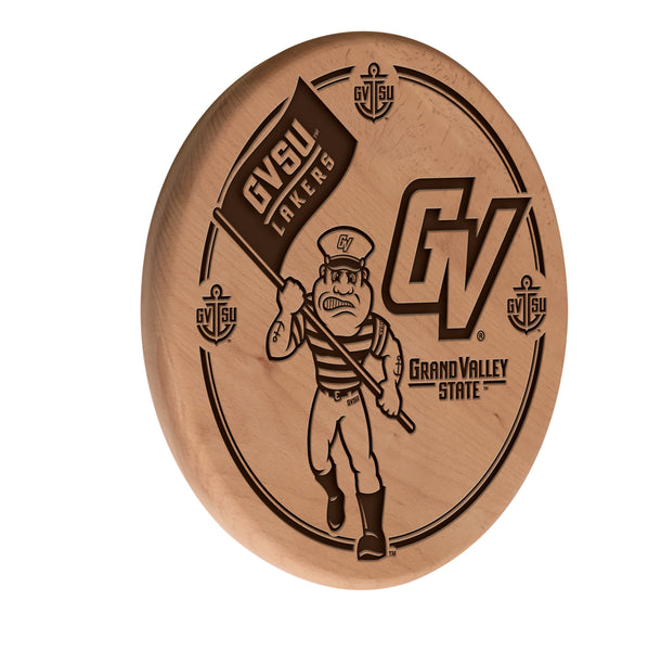 Grand Valley State Lakers Engraved Wood Sign