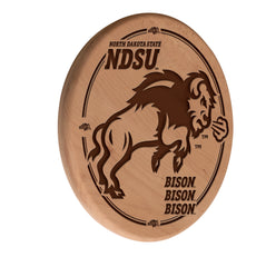 North Dakota State University Bison Engraved Wood Sign