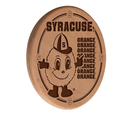 Syracuse Orange Engraved Wood Sign