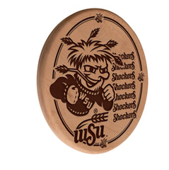 Wichita State Shockers Engraved Wood Sign