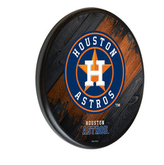 MLB's Houston Astros Logo Digitally Printed Wooden Sign Wall Decor from Holland Bar Stool Co.