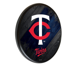 MLB's Minnesota Twins Logo Digitally Printed Wooden Sign Wall Decor from Holland Bar Stool Co.