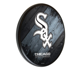 MLB's Chicago White Sox Logo Digitally Printed Wooden Sign Wall Decor from Holland Bar Stool Co.