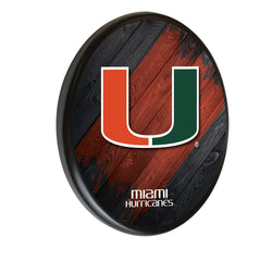 Miami Hurricanes Printed Wood Sign