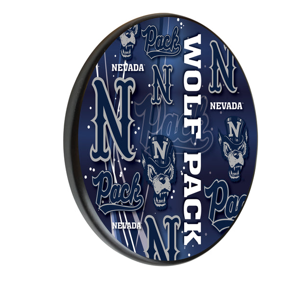 University of Nevada Reno Wolf Pack Printed Wood Sign