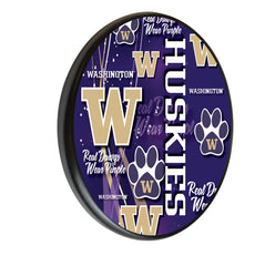 Washington Huskies Printed Wood Sign