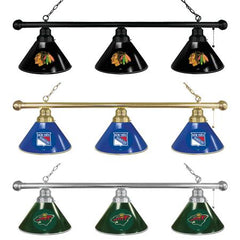 National Hockey League 3 Shade NHL Billiard Lights