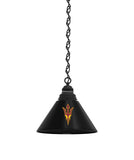 Arizona State Pitchfork Billiard Table Pendant Light