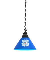 United States Coast Guard Logo Pendant Billiard Table Light