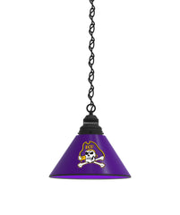 East Carolina University Pirates Logo Pendant Billiard Table Light