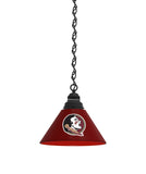 Florida State Seminole Head Billiard Table Pendant Light