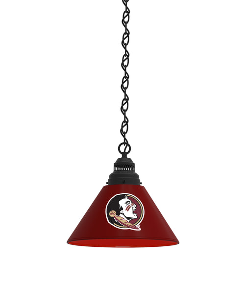 Florida State Seminole Head Billiard Table Pendant Light