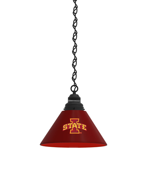 Iowa State Billiard Table Pendant Light