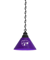 Kansas State University Wildcats Logo Pendant Billiard Table Light