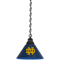 University of Notre Dame ND Logo Pendant Billiard Table Light