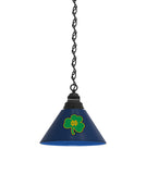 Notre Dame Shamrock Billiard Table Pendant Light