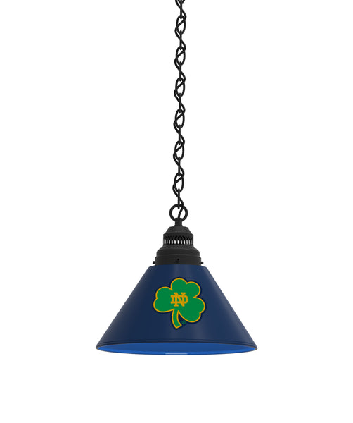 Notre Dame Shamrock Billiard Table Pendant Light