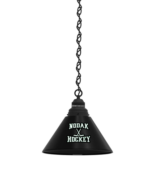 North Dakota Nodak Hockey Billiard Table Pendant Light