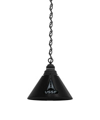 United States Space Force Billiard Table Pendant Light