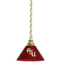 Florida State FSU Script Billiard Table Pendant Light