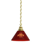 Iowa State Billiard Table Pendant Light