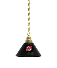 New Jersey Devils Billiard Table Pendant Light