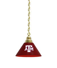 Texas A&M Billiard Table Pendant Light