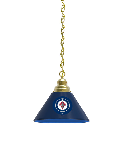 Winnipeg Jets Billiard Table Pendant Light