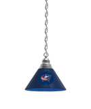 Columbus Blue Jackets Billiard Table Pendant Light