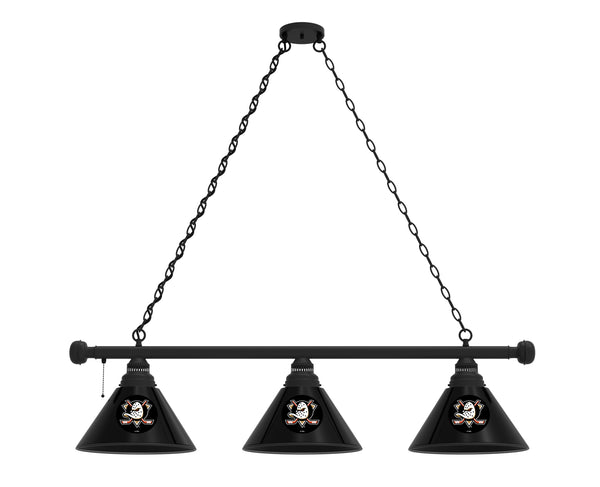 Anaheim Ducks 3 Shade Billiard Table Light