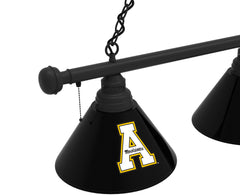 Appalachian State Mountaineers 3 Shade Billiard Table Light