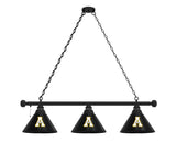 Appalachian State Mountaineers 3 Shade Billiard Table Light
