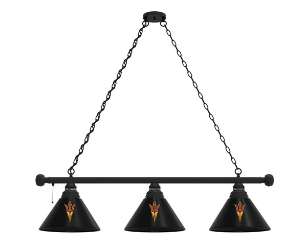 Arizona State Sun Devils Pitchfork 3 Shade Billiard Table Light