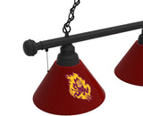 Arizona State Sun Devils Sparky 3 Shade Billiard Table Light