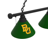 Baylor Bears 3 Shade Billiard Table Light