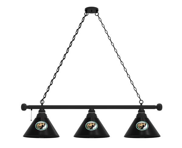 Bemidji State Beavers 3 Shade Billiard Table Light