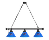 Boise State Broncos 3 Shade Billiard Table Light