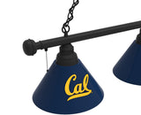 California Golden Bears 3 Shade Billiard Table Light