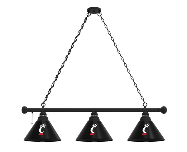 Cincinnati Bearcats 3 Shade Billiard Table Light