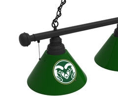 Colorado State Rams 3 Shade Billiard Table Light