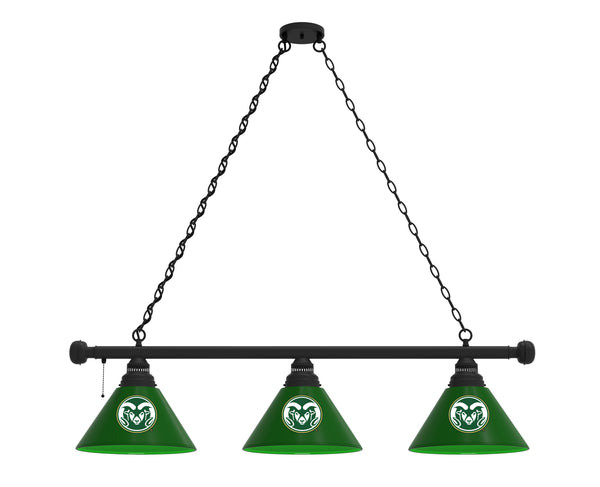 Colorado State Rams 3 Shade Billiard Table Light
