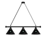 Dallas Stars 3 Shade Billiard Table Light