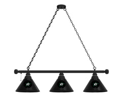 Dallas Stars Hockey Logo 3 Shade Billiard Table Light