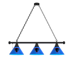 DePaul University Blue Demons Logo 3 Shade Billiard Table Light